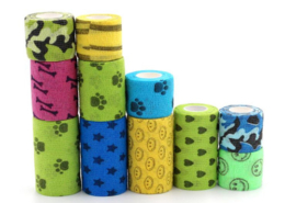 custom printed cohesive bandage